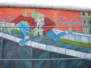 sur le Mur de Berlin